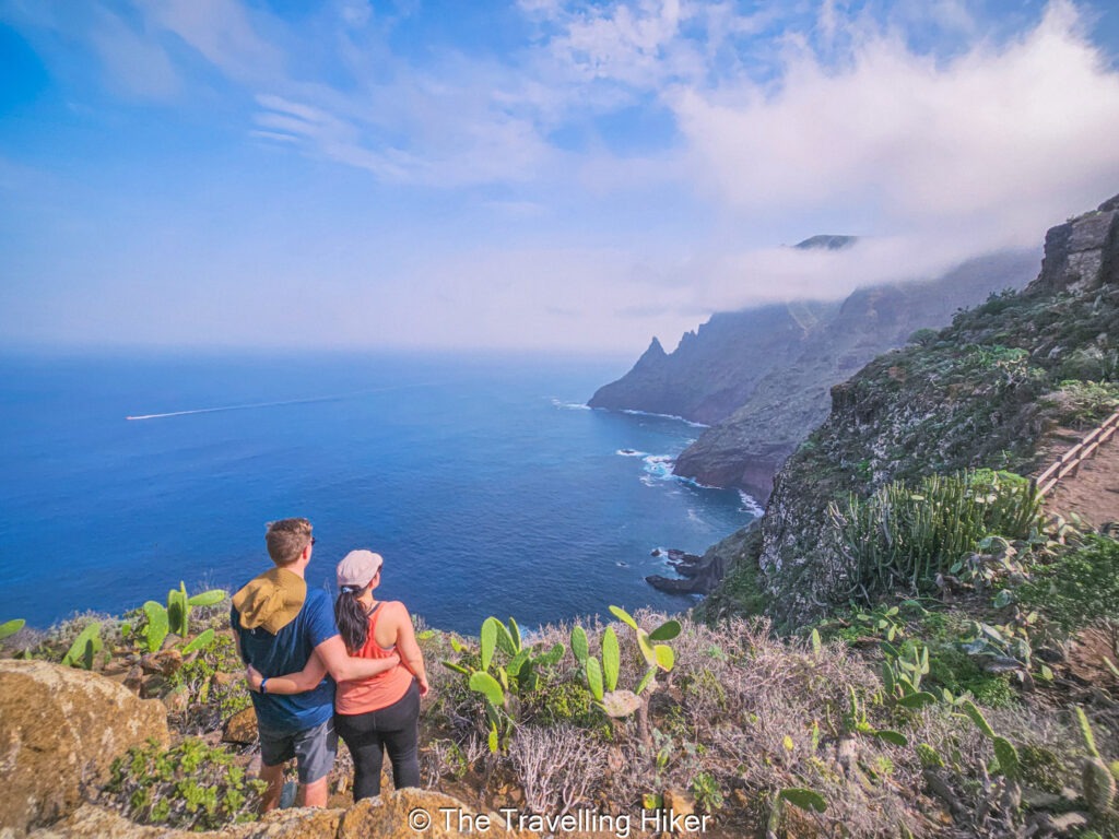 Chinamada y su entorno · el Atlántico y los paisajes de Anaga.